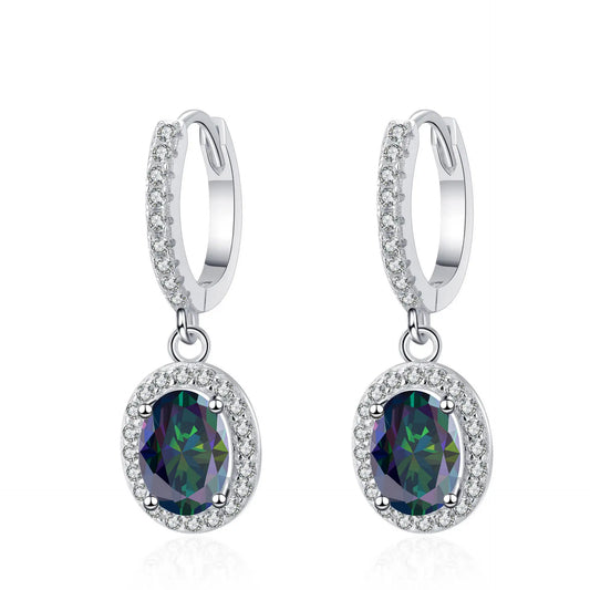 1CT Moissanite Stud Earrings